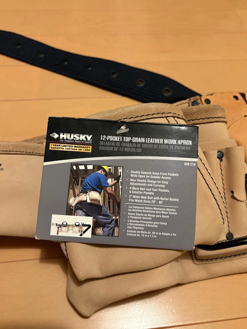 HUSKY 12-Pocket Work Apron ワークエプロン - メルカリ