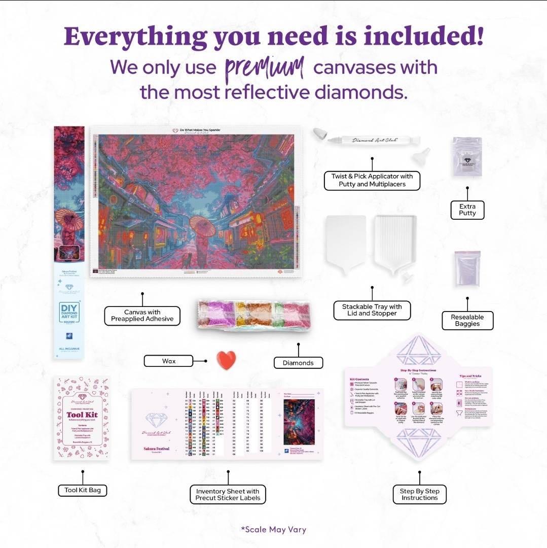 ダイヤモンドアートクラブ　Sakura Festival