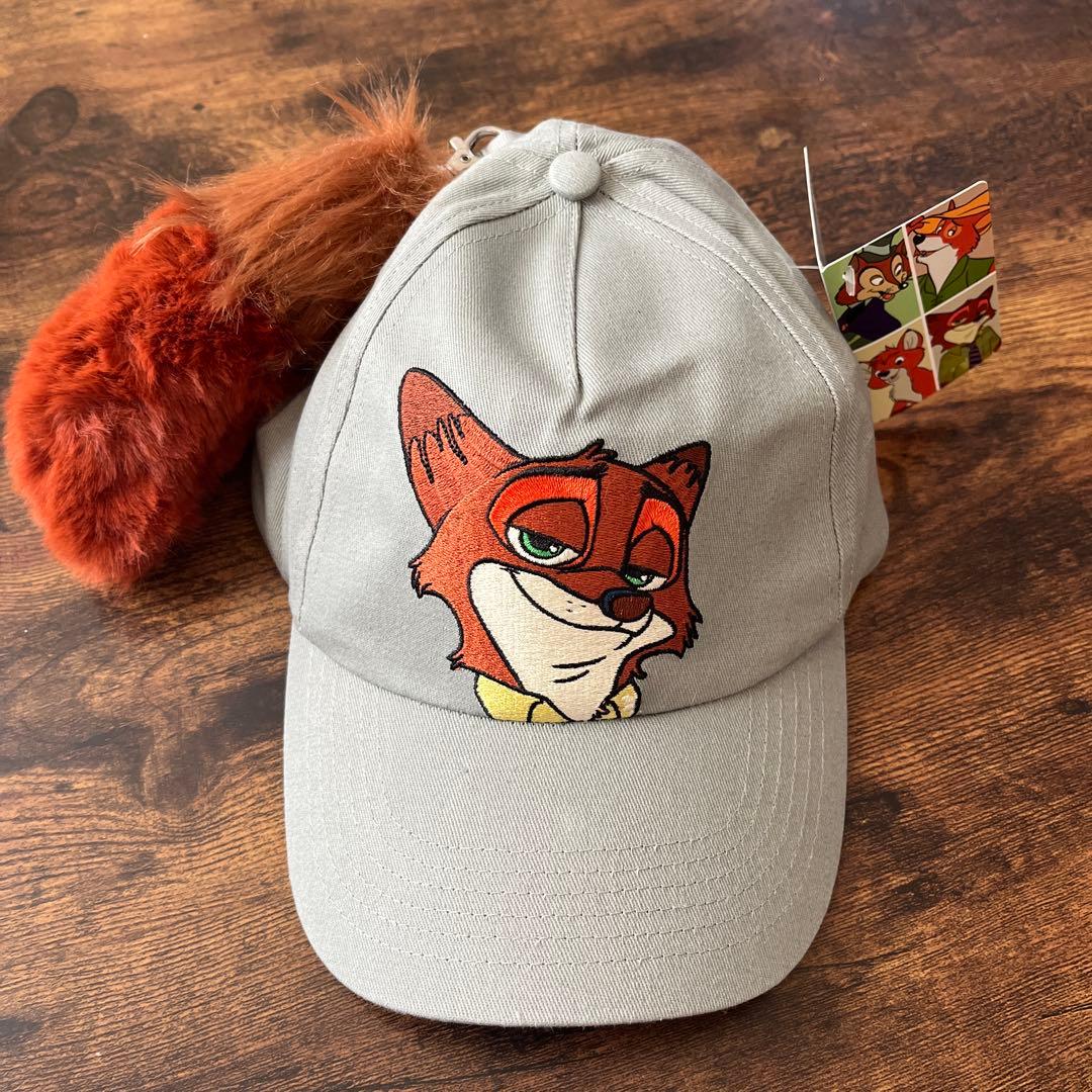 新品、タグ付き！ディズニー ニック キャップ しっぽ ズートピア