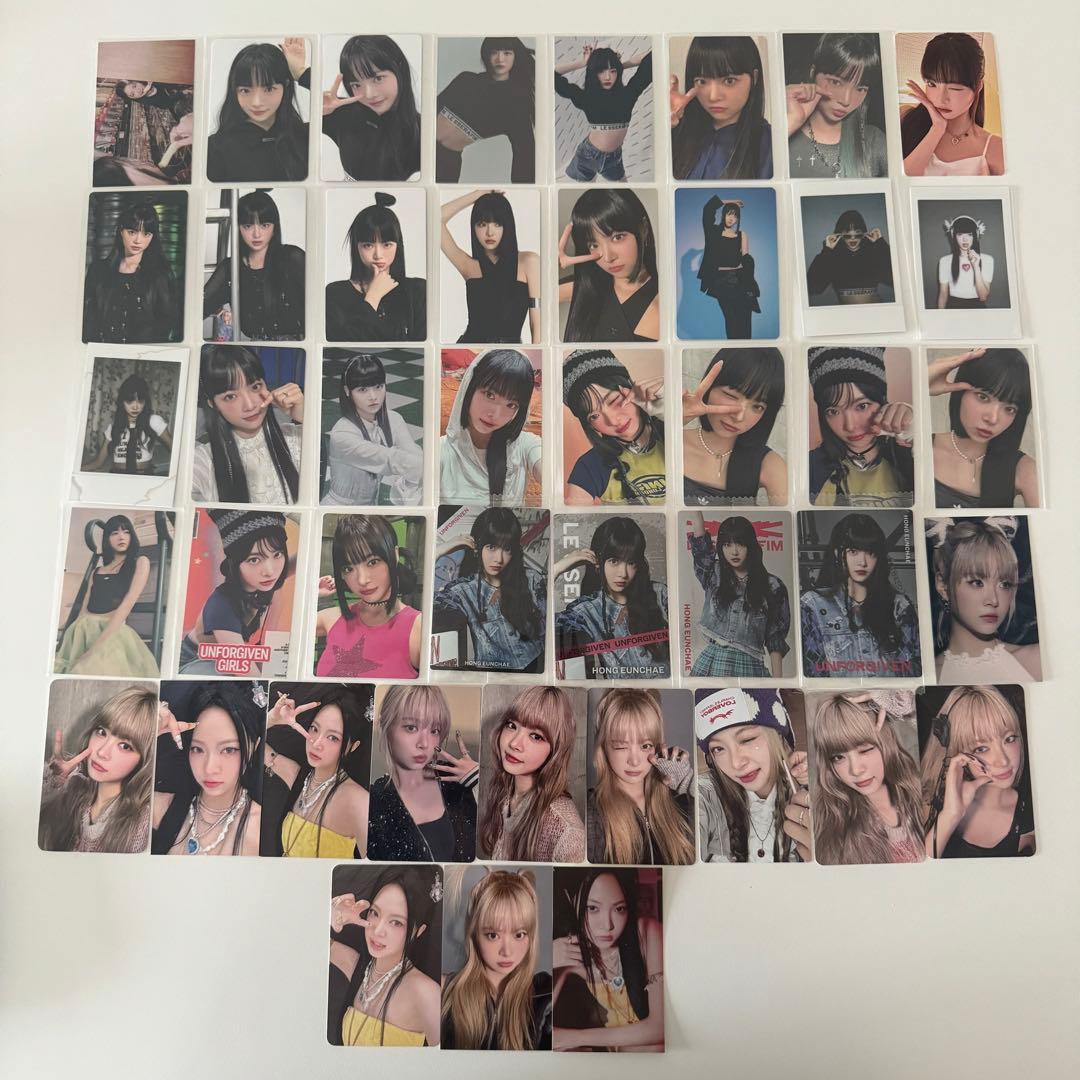 lesserafim ウンチェ トレカ まとめ売り - メルカリ