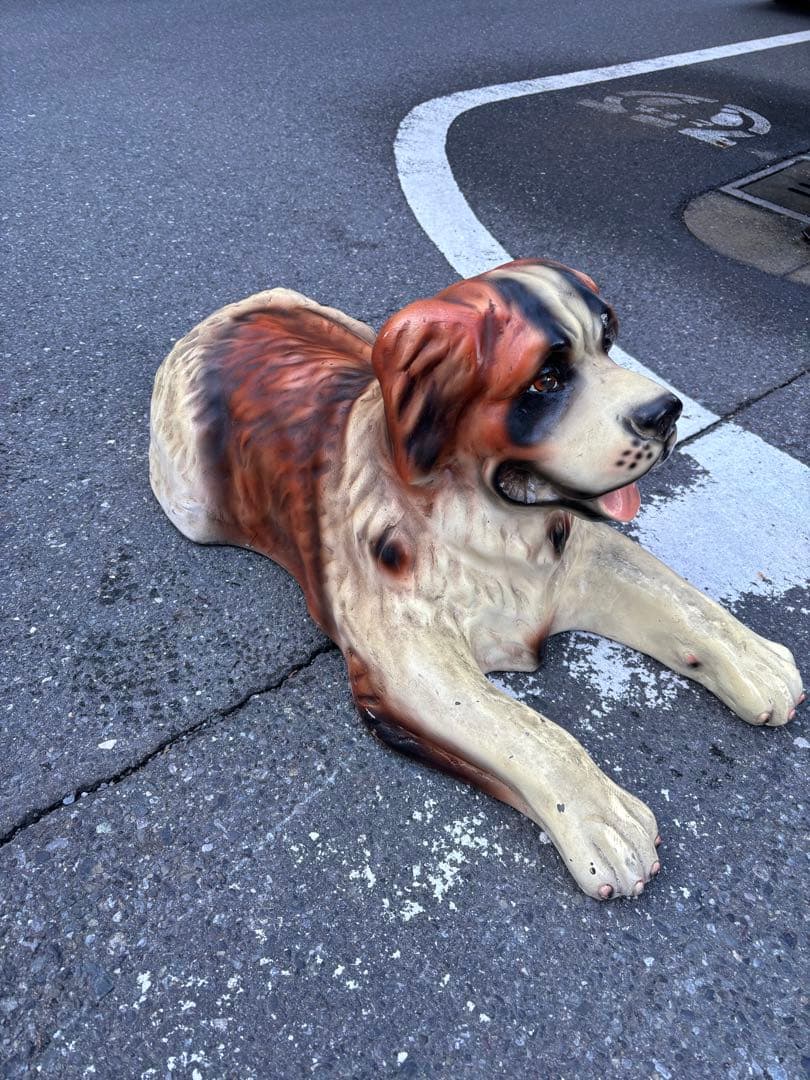 セントバーナード 置物