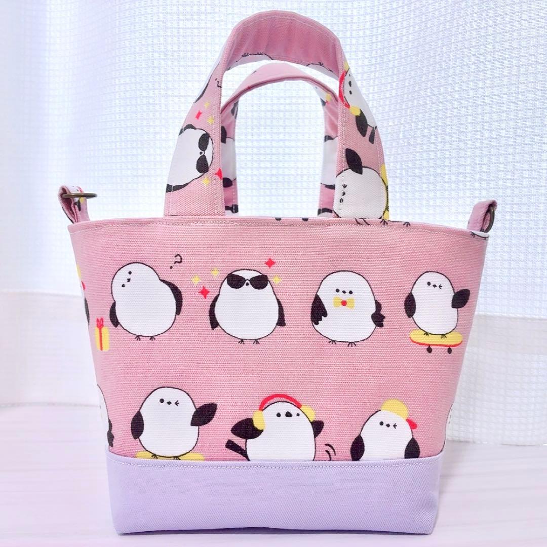 ★ヒノエとつくねのママ②★ ハンドメイドトートバッグ&ミニポーチ G28