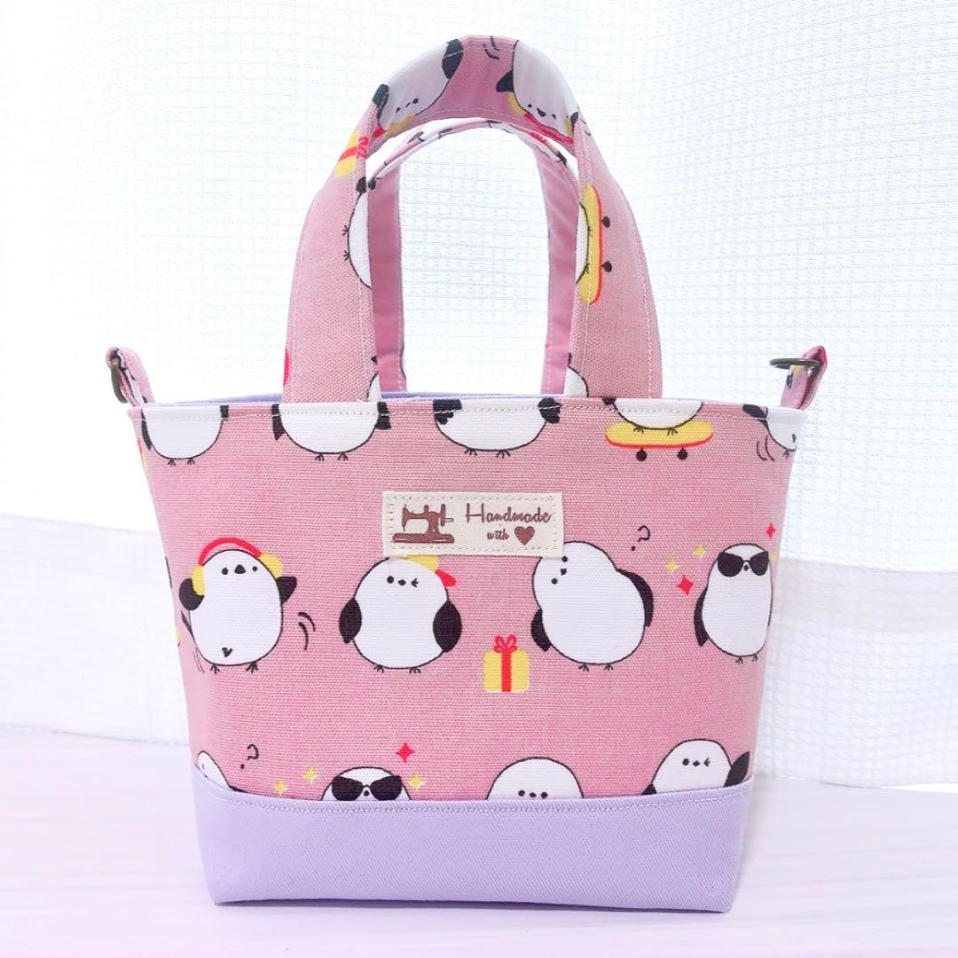 ★ヒノエとつくねのママ②★ ハンドメイドトートバッグ&ミニポーチ G28