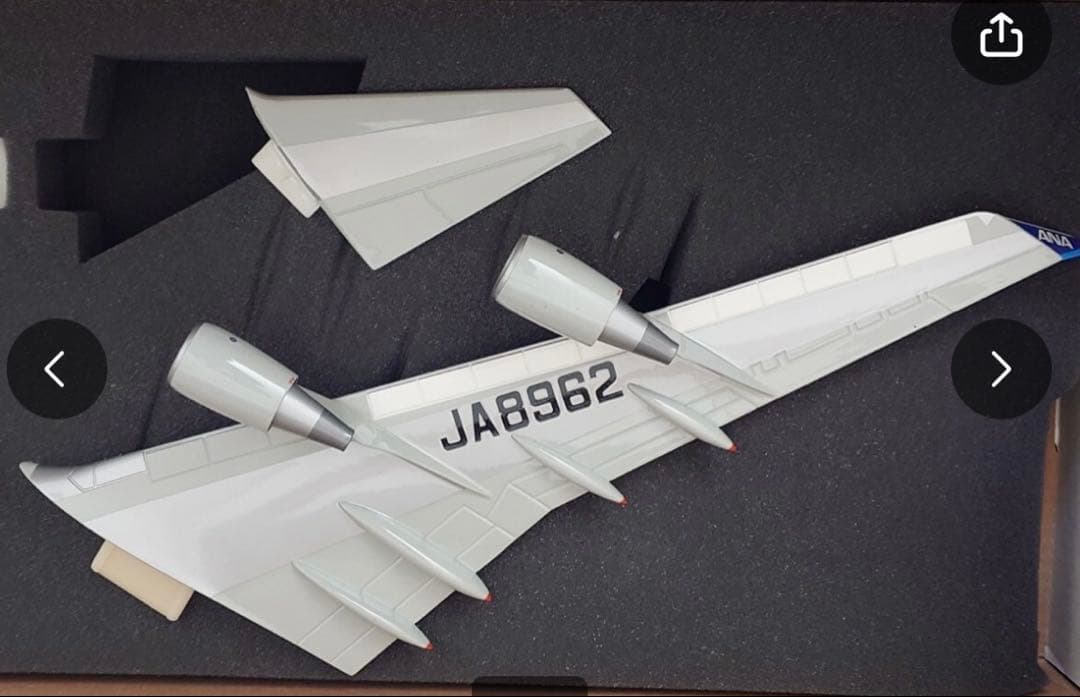 新品◦未展示】ANA 747 1/100 スタンド付き パックミン - メルカリ