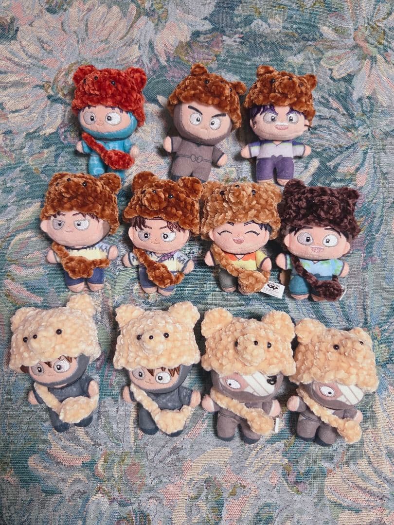 ぬい服 もこもこくま帽子＋ポシェット セット お好きなカラーお選びください！