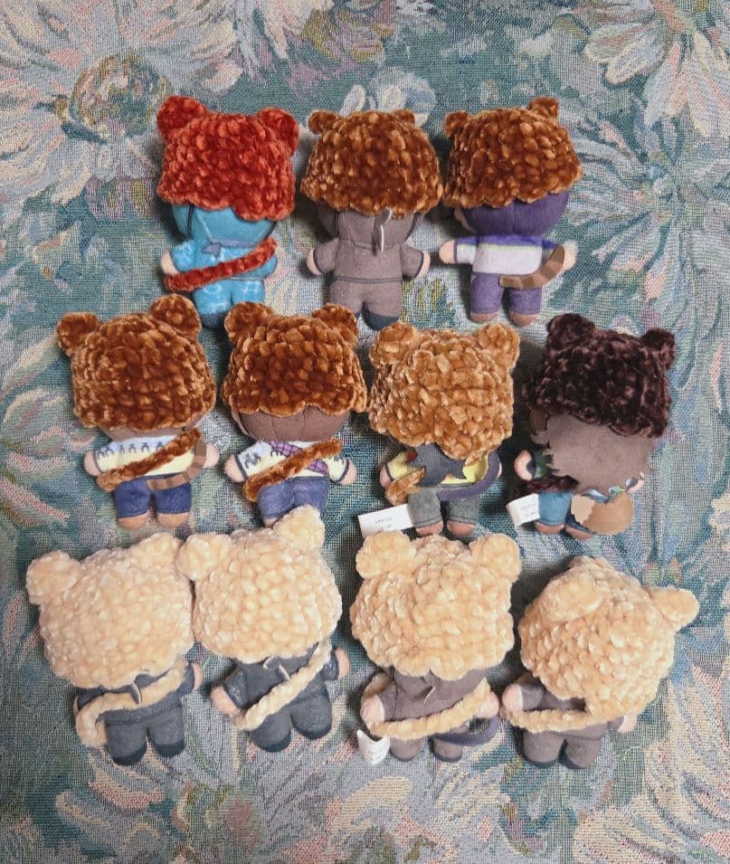 ぬい服 もこもこくま帽子＋ポシェット セット お好きなカラーお選びください！