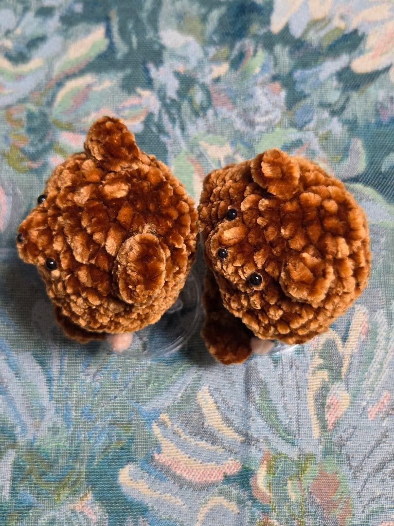 ぬい服 もこもこくま帽子＋ポシェット セット お好きなカラーお選びください！