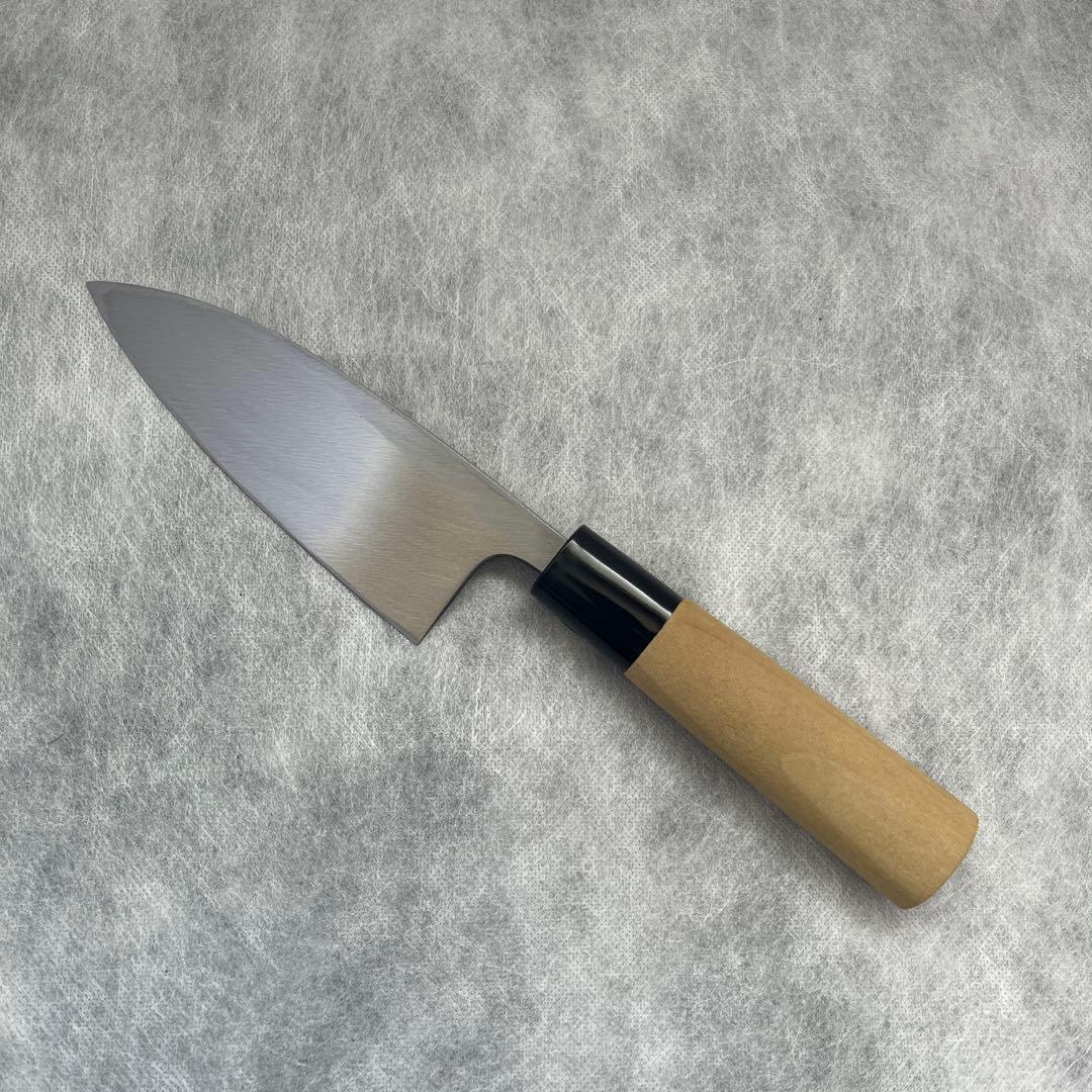 義弘《霞シリーズ》安来鋼黄紙　出刃 120 mm【PC柄】