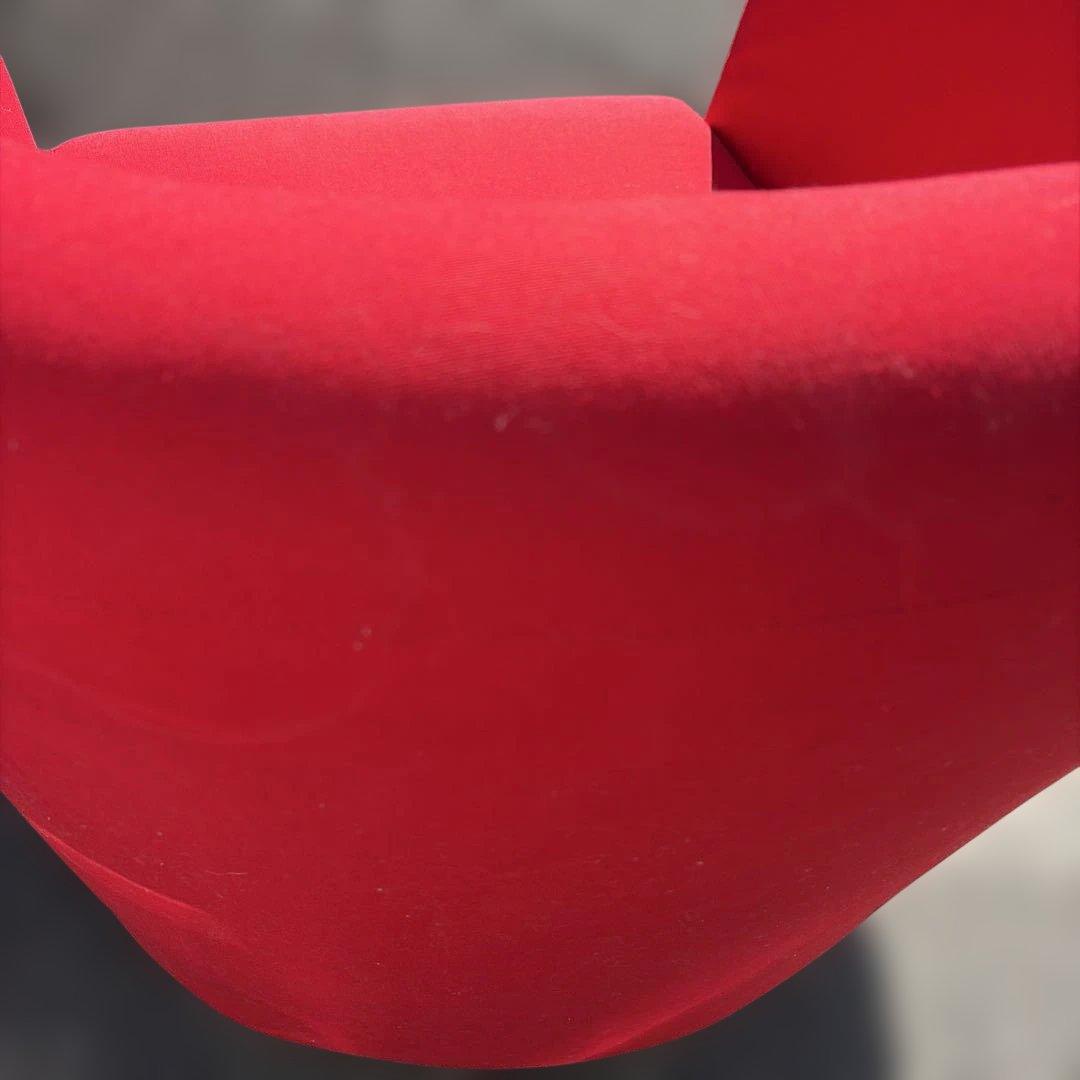 IKEA SOLSTA OLARP 1人がけソファ　赤