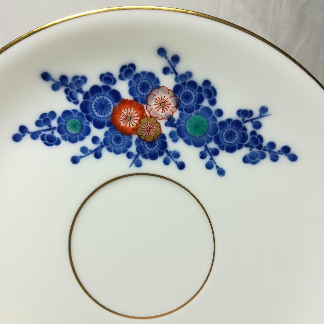 香蘭社　未使用　箱付き　カップ&ソーサー　五客セット　金彩　有田焼　茶碗　皿