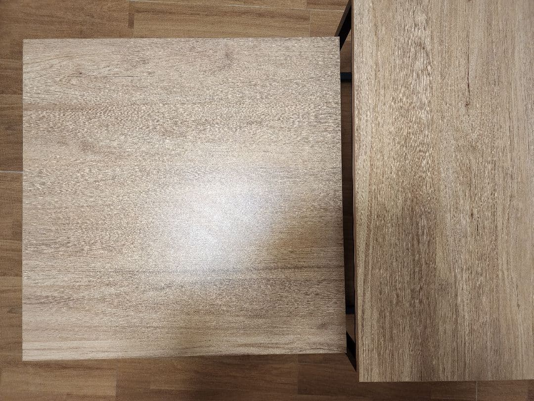 ローテーブル おしゃれ センターテーブル 伸縮 収納 正方形 棚付き テーブル