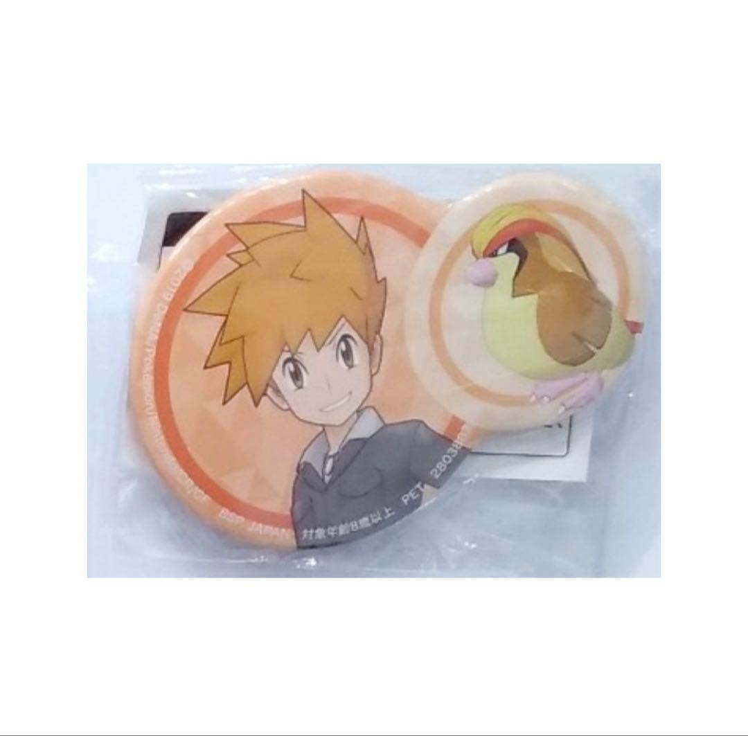 グリーン&ピジョット】ポケモン＆トレーナー缶バッジvol.2 - メルカリ