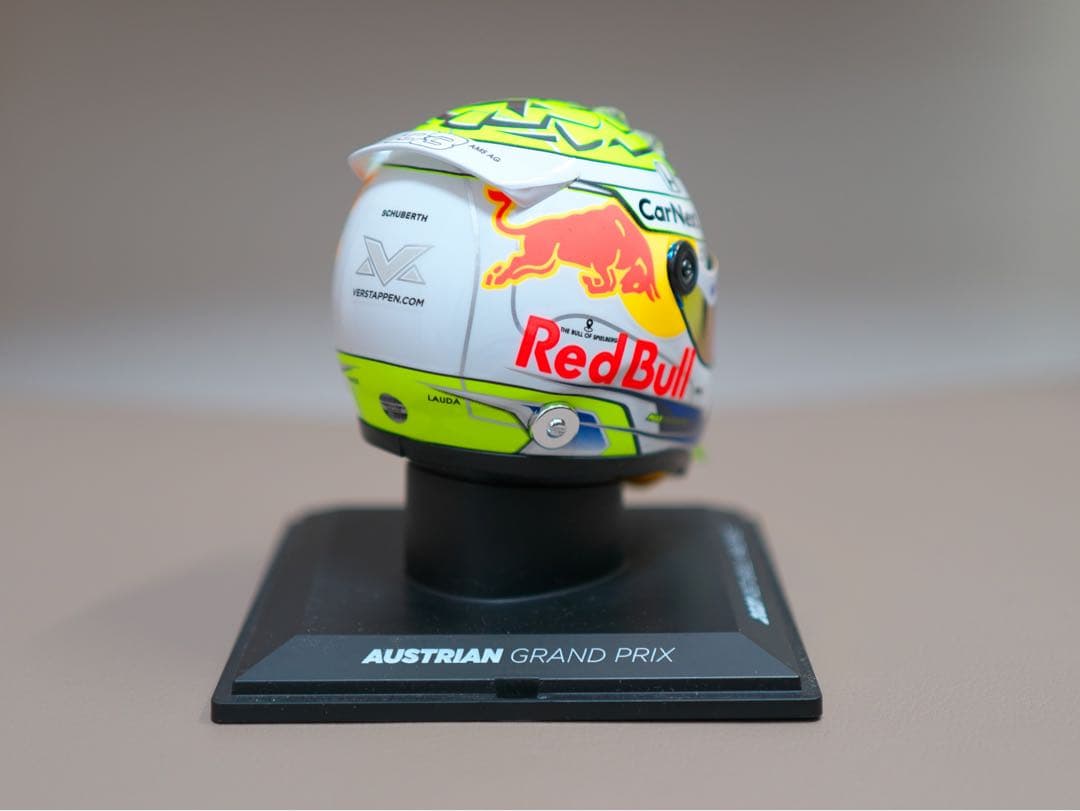 M.フェルスタッペン2021 オーストリアGP ヘルメット 1/4スケール