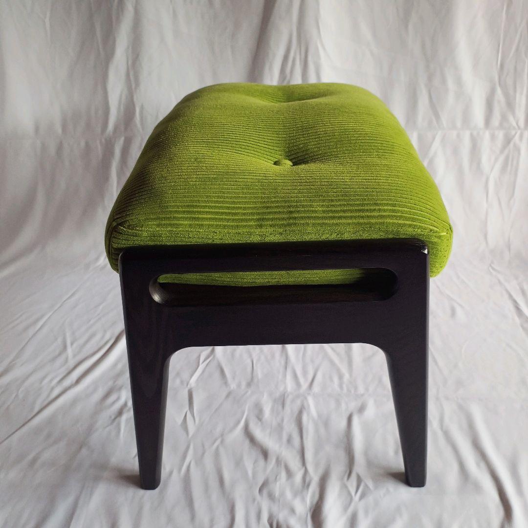 【希少色】マルニ60 オットマン マルニ木工 ブラックオーク コーデュロイ