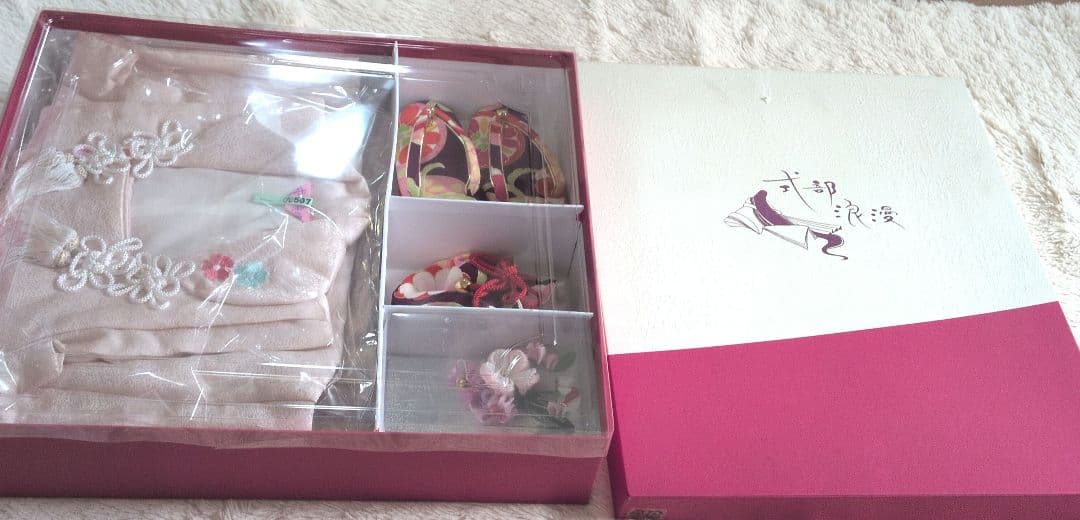 式部浪漫　七五三 着物セット 子供用 花柄