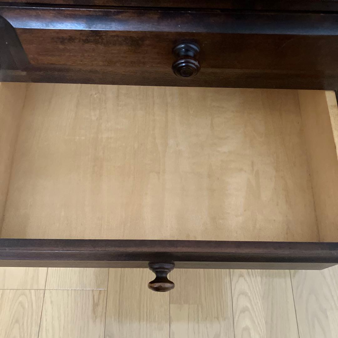 北海道民芸 ライティングビューロー チェスト 学習机 アンティーク インテリア