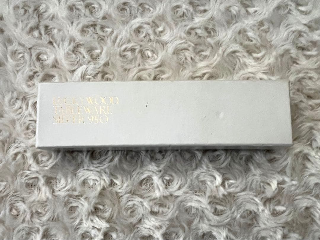 ラッキーウッド　カトラリー　パリ　コーヒースプーン《SILVER 950》