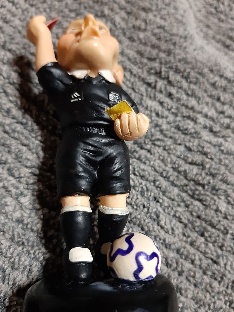 激レア デフォルメフィギュア コリーナ審判 プロスターズ サッカー