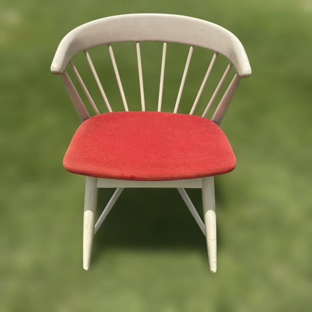 飛騨産業 オールドキツツキ ローガンチェア レッド 赤 レトロ