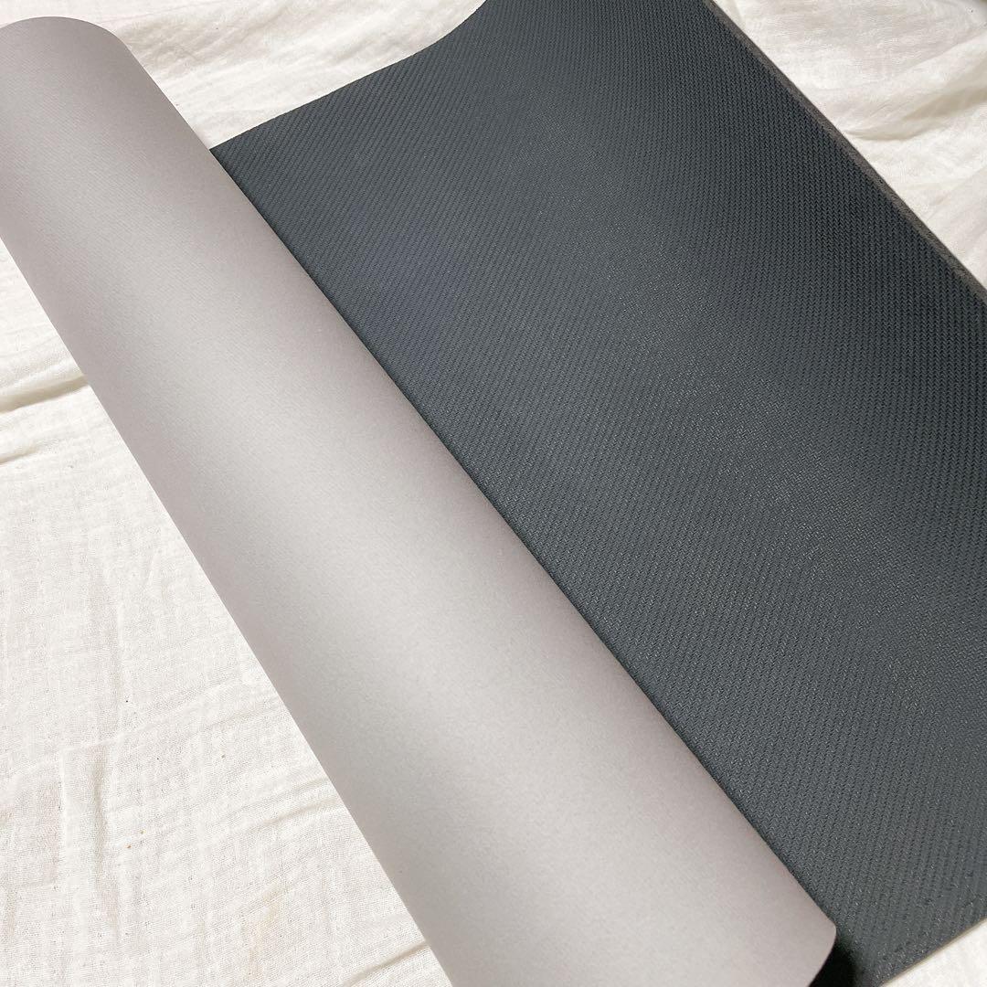 バスマット 速乾 洗える ソフト 40x60×0.5cm ライトグレー