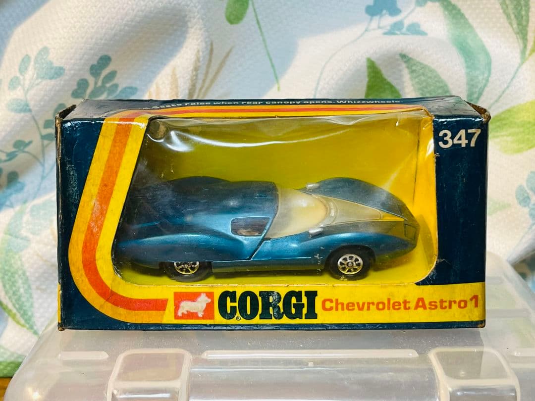 当時貴重★レア★CORGI TOYS 347 ★シボレーアストロ ★箱付★現状