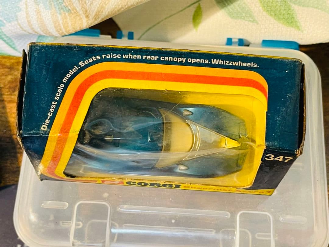 当時貴重★レア★CORGI TOYS 347 ★シボレーアストロ ★箱付★現状