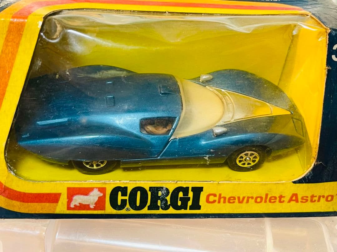 当時貴重★レア★CORGI TOYS 347 ★シボレーアストロ ★箱付★現状