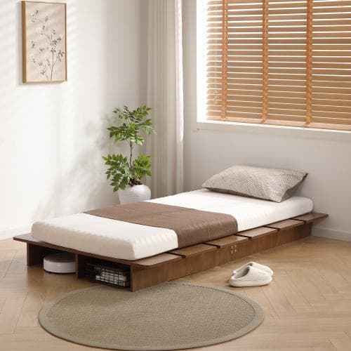 【幅100cm】ベッド ローベッド ステージベッド ベッドフレーム すのこベッド