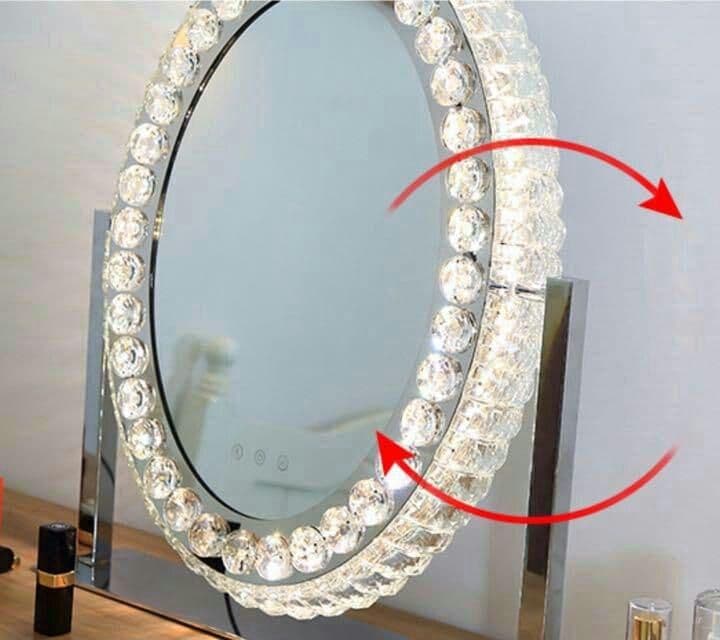 女優ミラー LED ハリウッドミラー キラキラ9