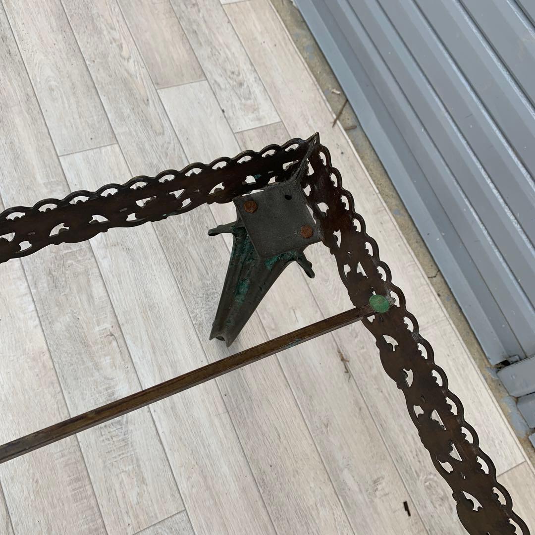 直接引き取り イタリア製　大理石　センターテーブル　ロココ様式　サイドテーブル