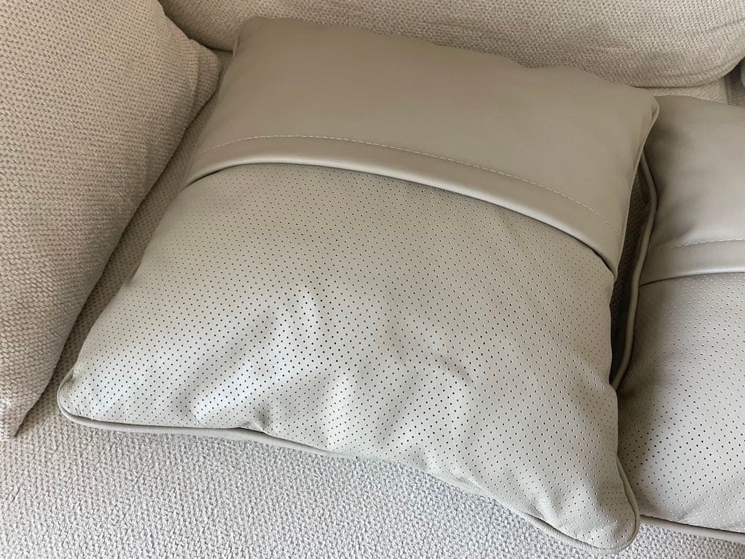 アルモニア 本革クッション 2点セット 41cm×41cm スクエア - メルカリ