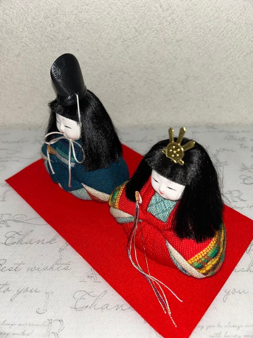 優佳良織 北海道手織つむぎ ユーカラ織 雛人形 ひな祭り - メルカリ