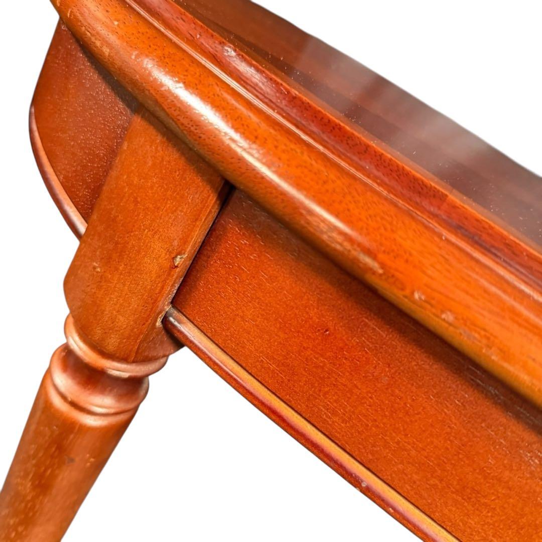 HR877 マルニ木工 maruni地中海　オーバル　コーヒーテーブル