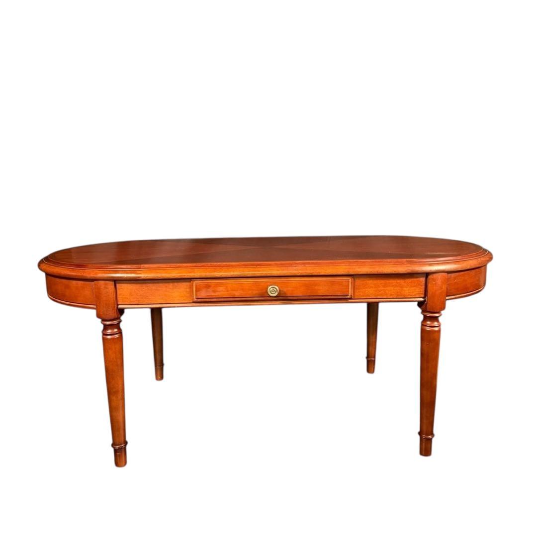 HR877 マルニ木工 maruni地中海　オーバル　コーヒーテーブル