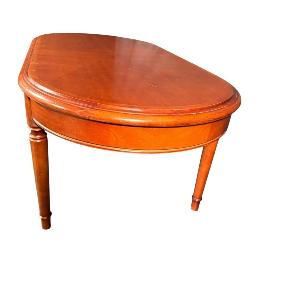 HR877 マルニ木工 maruni地中海　オーバル　コーヒーテーブル