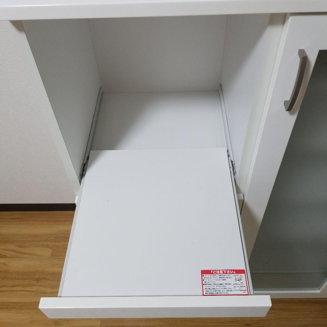 ニトリ　レンジボード　コパン T 80MRB WH