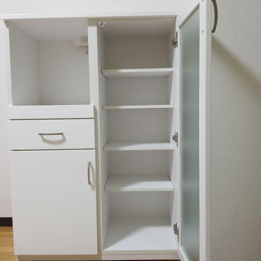 ニトリ　レンジボード　コパン T 80MRB WH