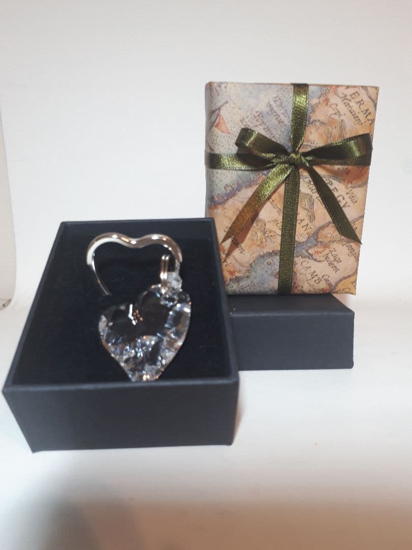 ダブルハートキーリング