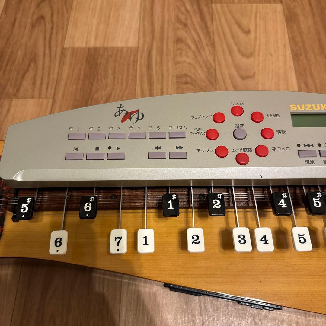 スズキ SUZUKI 電子大正琴 TES-151 あゆ 伴奏機能付き - メルカリ