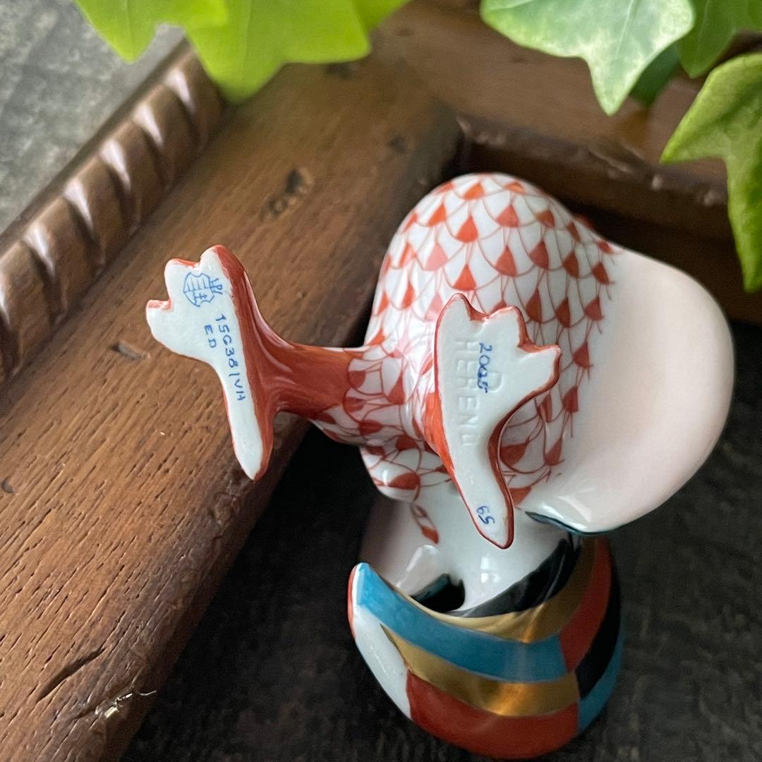 HEREND ゾディアック 十二支フィギュリン 赤 2005年 トリ - メルカリ