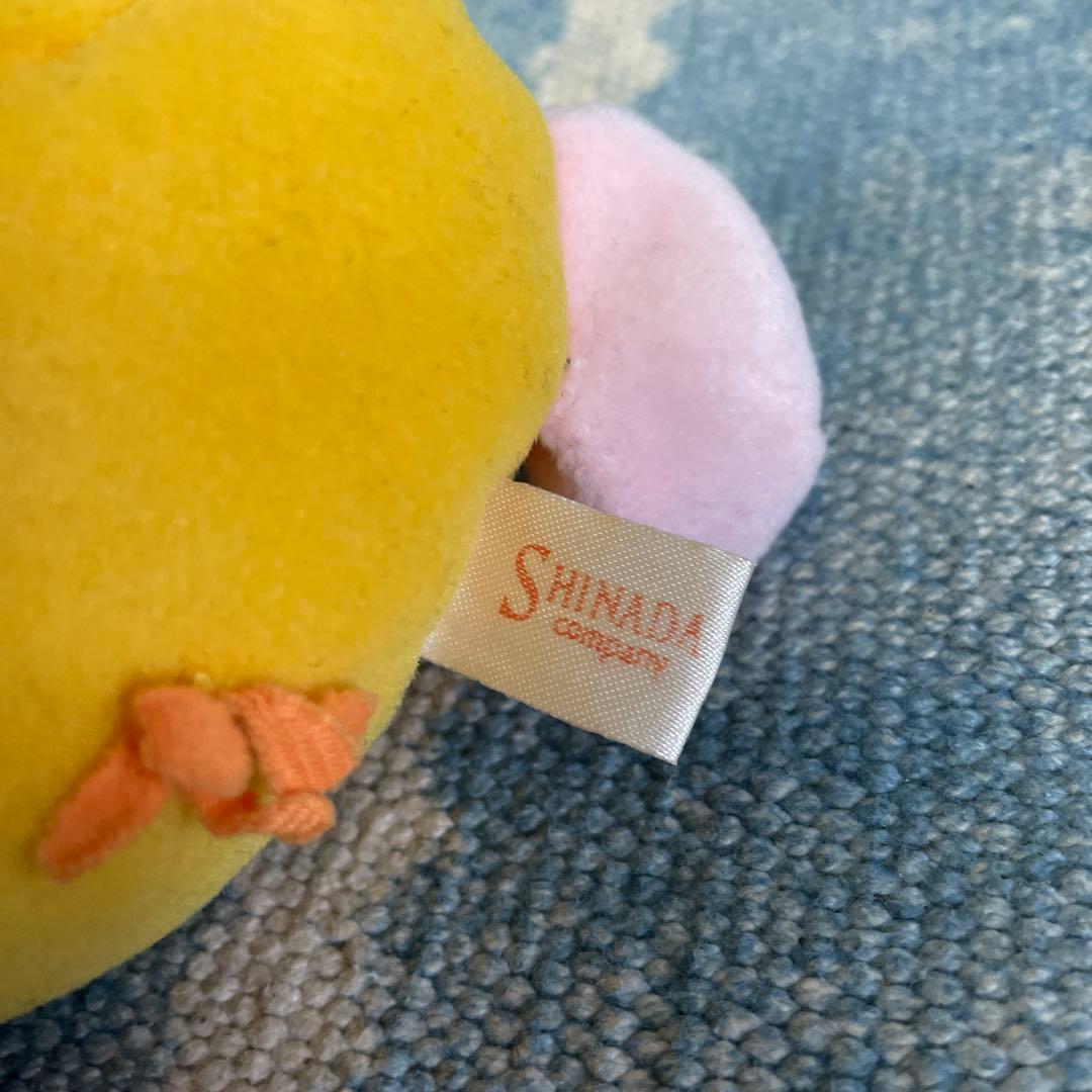 シナダ　うさぎ　ぬいぐるみ　ピンク