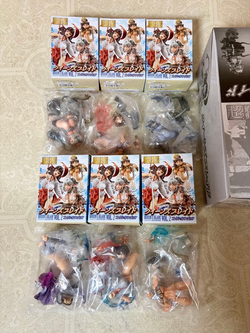 超像 クイーンズブレイド コレクションフィギュア Vol.2