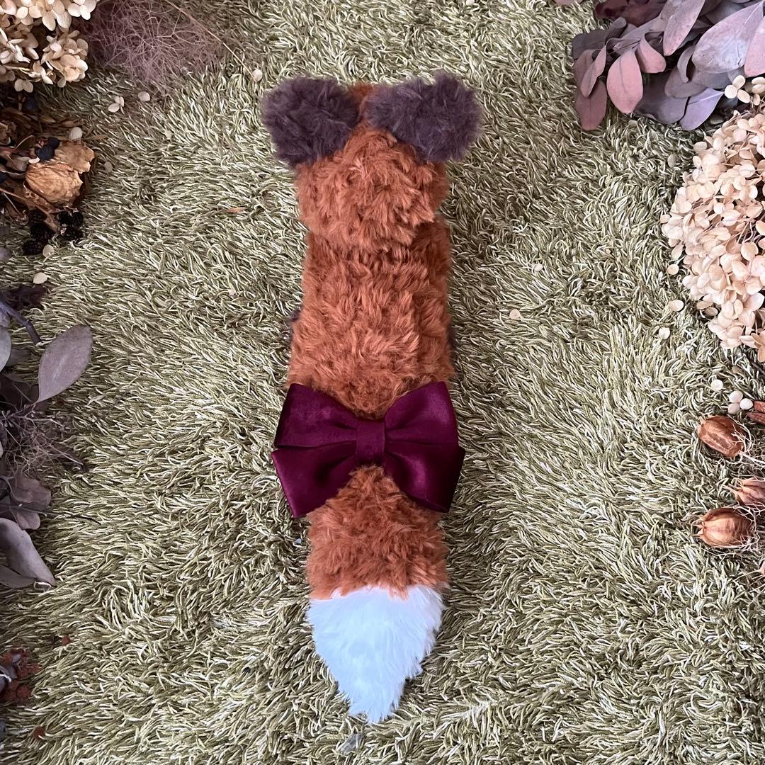 【sample】　あみぐるみ　オーダーメイド　ぬいぐるみ　アートドール　きつね