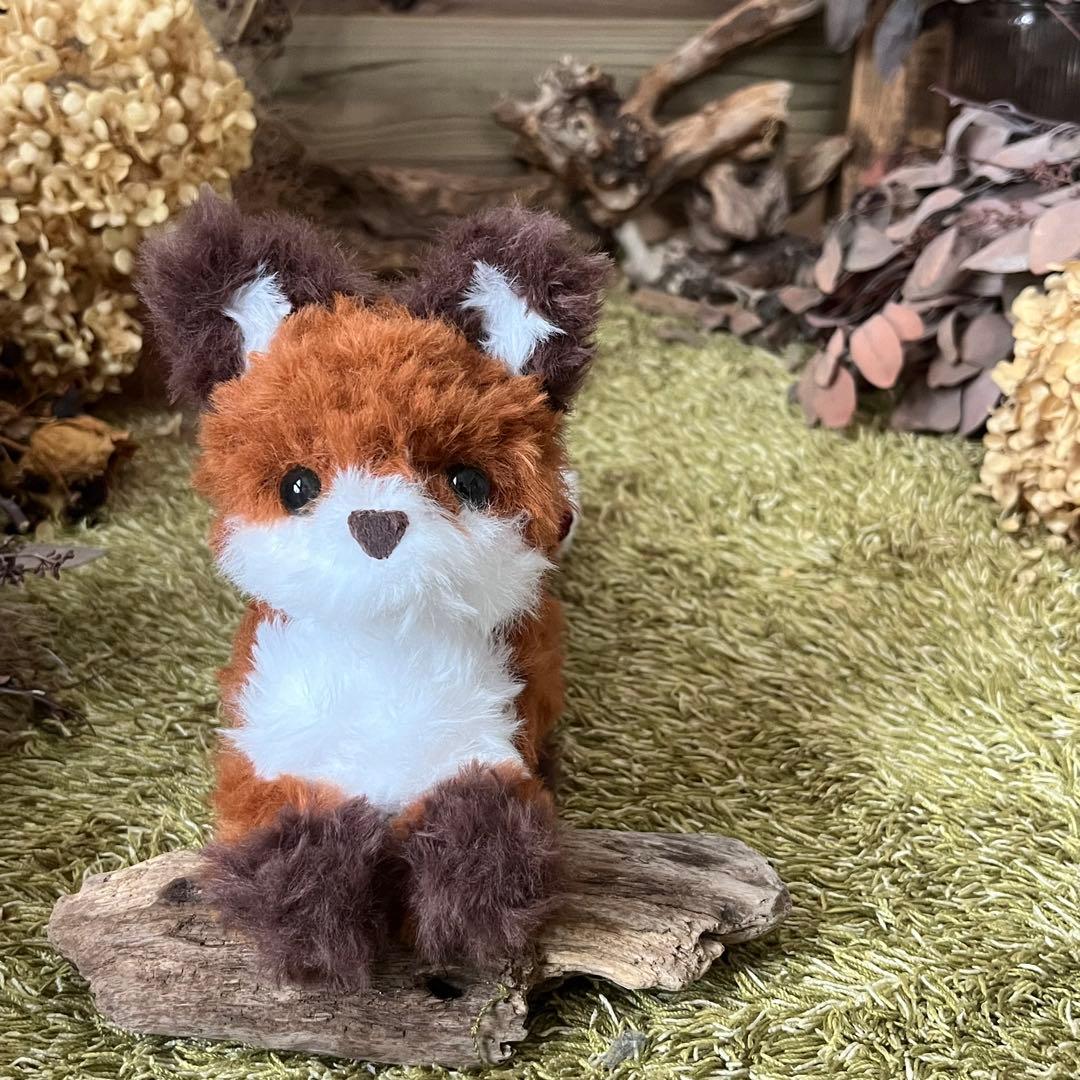 【sample】　あみぐるみ　オーダーメイド　ぬいぐるみ　アートドール　きつね