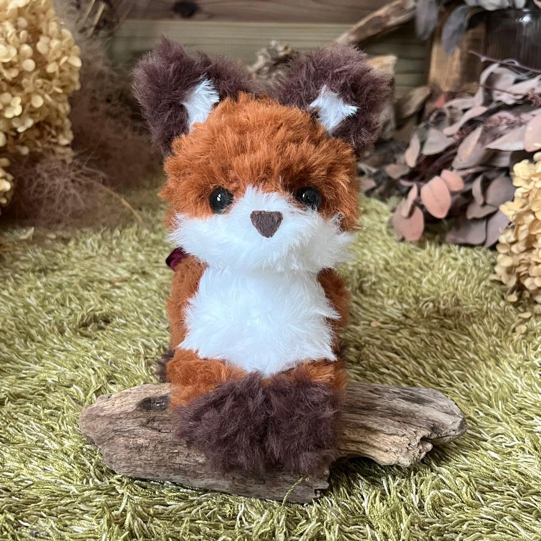 【sample】　あみぐるみ　オーダーメイド　ぬいぐるみ　アートドール　きつね