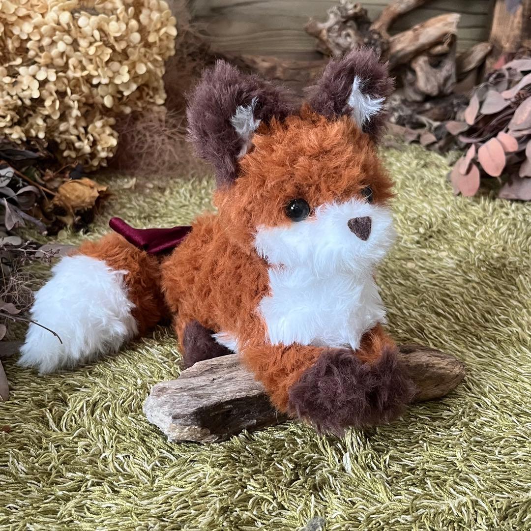 【sample】　あみぐるみ　オーダーメイド　ぬいぐるみ　アートドール　きつね