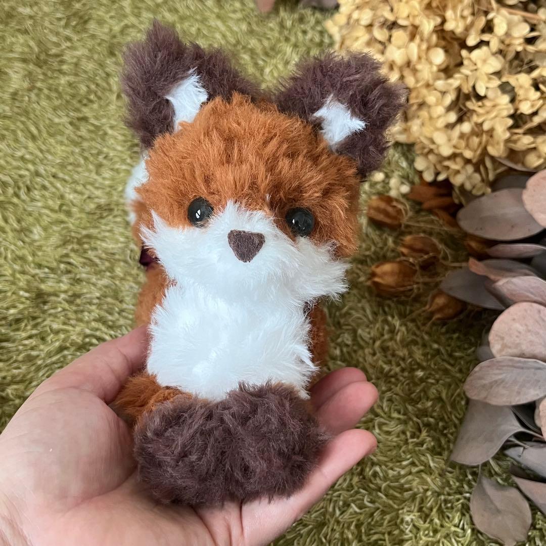 【sample】　あみぐるみ　オーダーメイド　ぬいぐるみ　アートドール　きつね