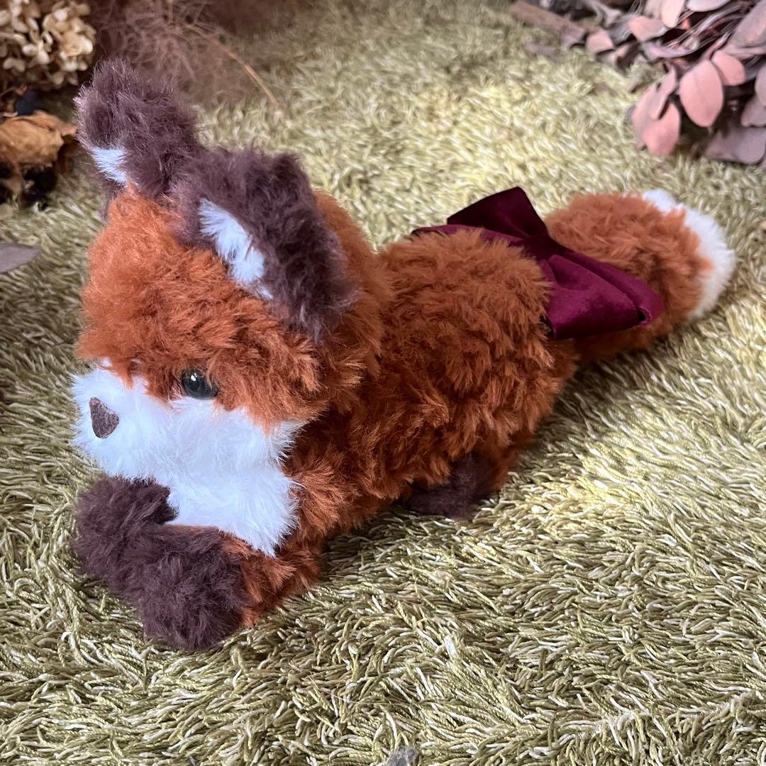 【sample】　あみぐるみ　オーダーメイド　ぬいぐるみ　アートドール　きつね