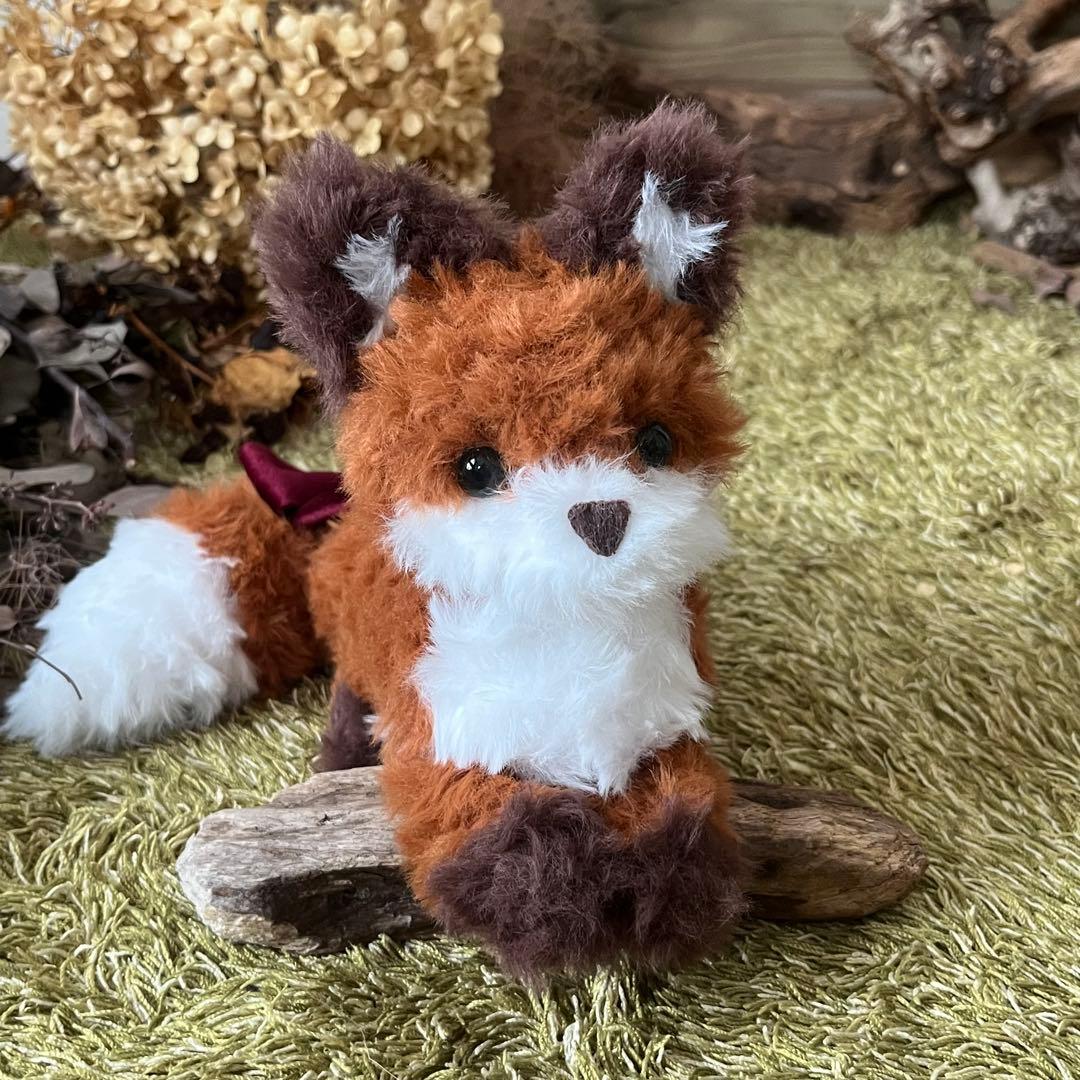 【sample】　あみぐるみ　オーダーメイド　ぬいぐるみ　アートドール　きつね