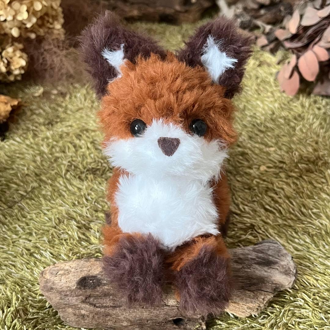 【sample】　あみぐるみ　オーダーメイド　ぬいぐるみ　アートドール　きつね